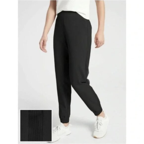 Athleta Textured Brooklyn Jogger Size 16 - Picture 1 of 12